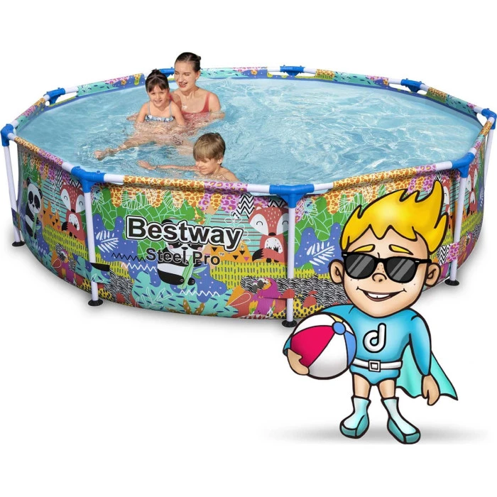 Басейн каркасний 4в1 Bestway 5612F Steel Pro 274 см