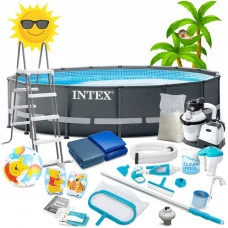 Бассейн каркасный 20в1 Intex 26326 488 х 122 см