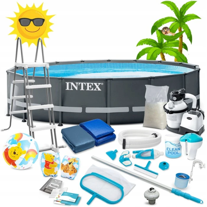 Бассейн каркасный 20в1 Intex 26326 488 х 122 см