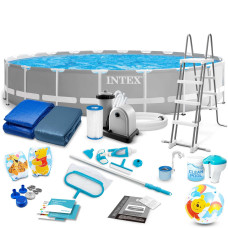 Бассейн каркасный 20в1 Intex 26756, 610 х 132 см