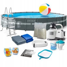 Бассейн каркасный 17в1 Intex 26340 732 х 132 см