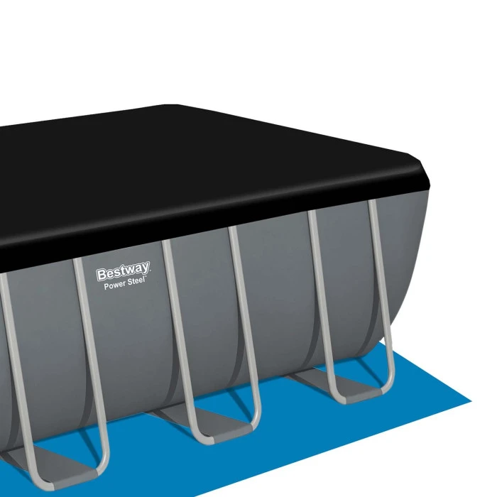 Бассейн каркасный прямоугольный 17в1 Bestway 56670, 488 x 244 x 122 см