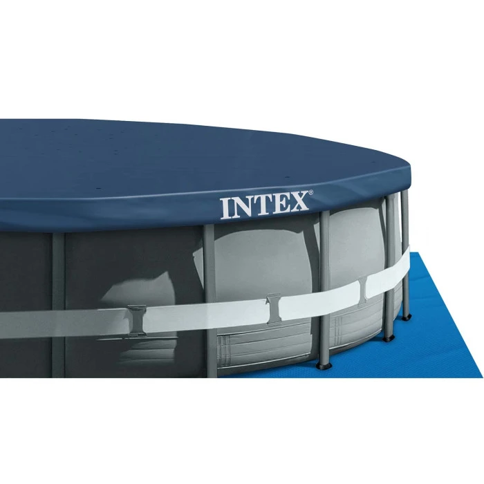 Басейн каркасний 17в1 INTEX 26334, 610 х 122 см, темно-сірий