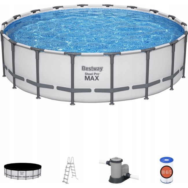 Бассейн каркасный BESTWAY SteelPRO 549 x 132 см