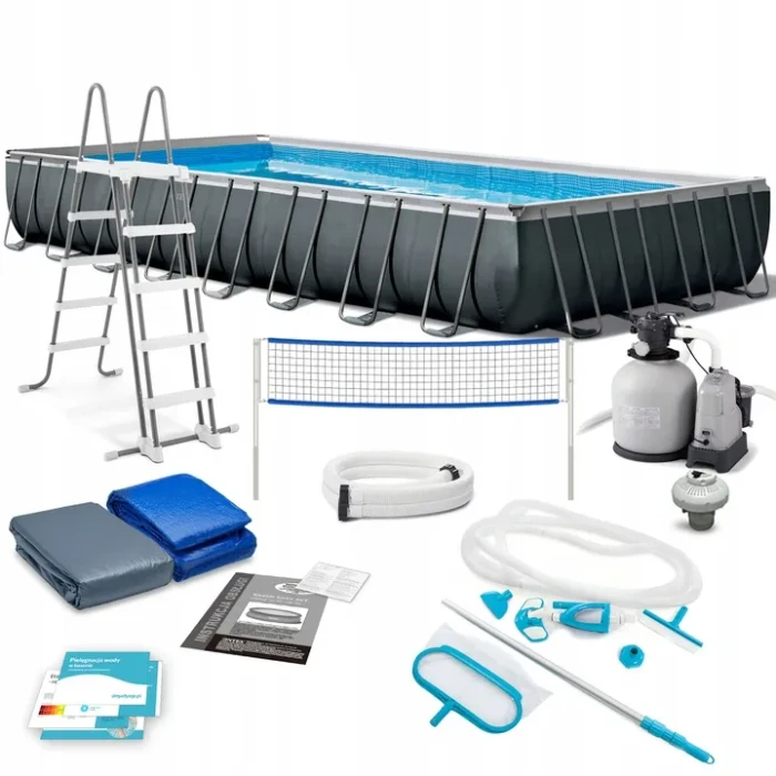 Басейн каркасний 15в1 Intex 26378 975 х 488 х 132 см 