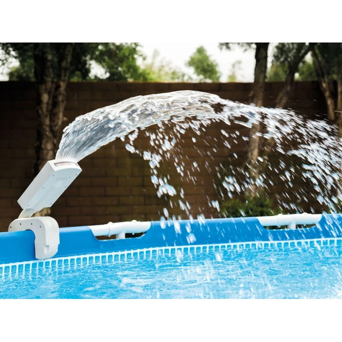 Фонтан для бассейна Intex 28089 с подсветкой LED.