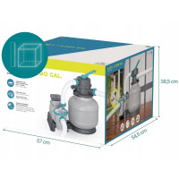 Насос з піщаним фільтром Bestway 58499 8327 л/год + 25 кг піску