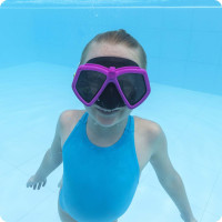 Маска для плавания Bestway 22040 розовая