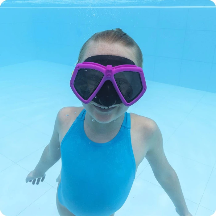 Маска для плавания Bestway 22040 розовая