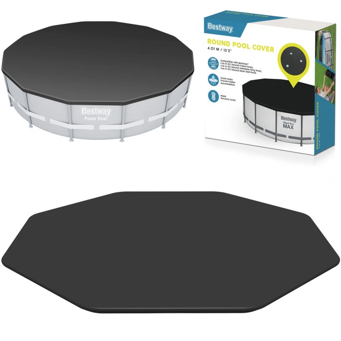 Накрытие для каркасного бассейна Bestway 58292 396 см