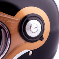 Мотоциклетный шлем W-TEC Fiber Glass Black - XXL (63-64)