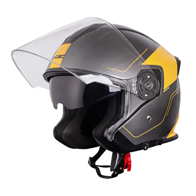 Мотоциклетный шлем с козырьком W-TEC V586 Urbaztec - размер XS (53-54)
