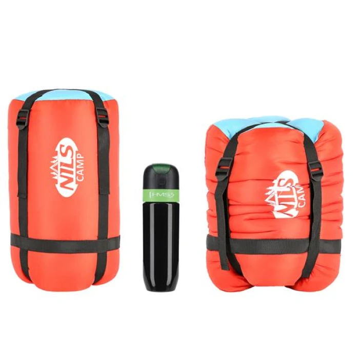 Спальный мешок NILS CAMP NC2012 красно-голубой