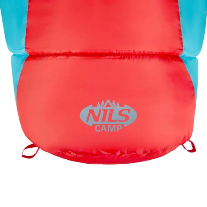 Спальный мешок NILS CAMP NC2012 красно-голубой
