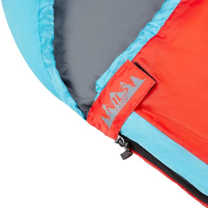 Спальный мешок NILS CAMP NC2012 красно-голубой