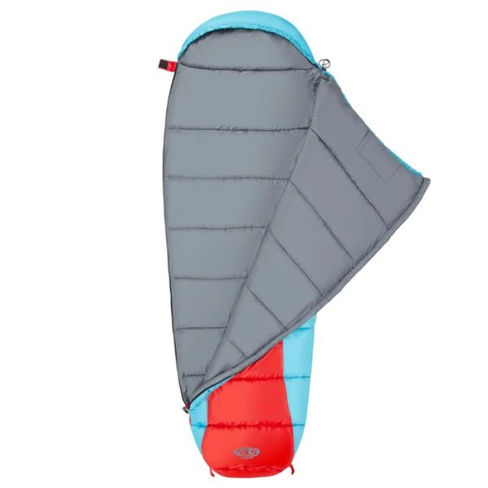 Спальный мешок NILS CAMP NC2012 красно-голубой