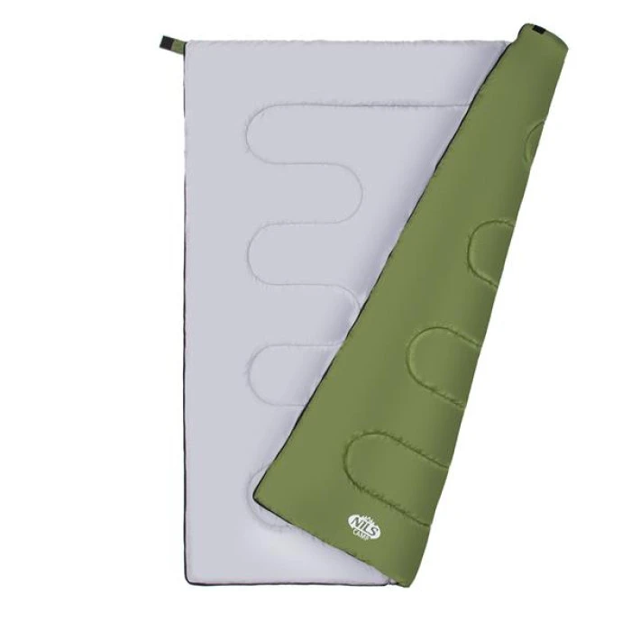 Спальный мешок NILS CAMP NC2002 темно-зеленый