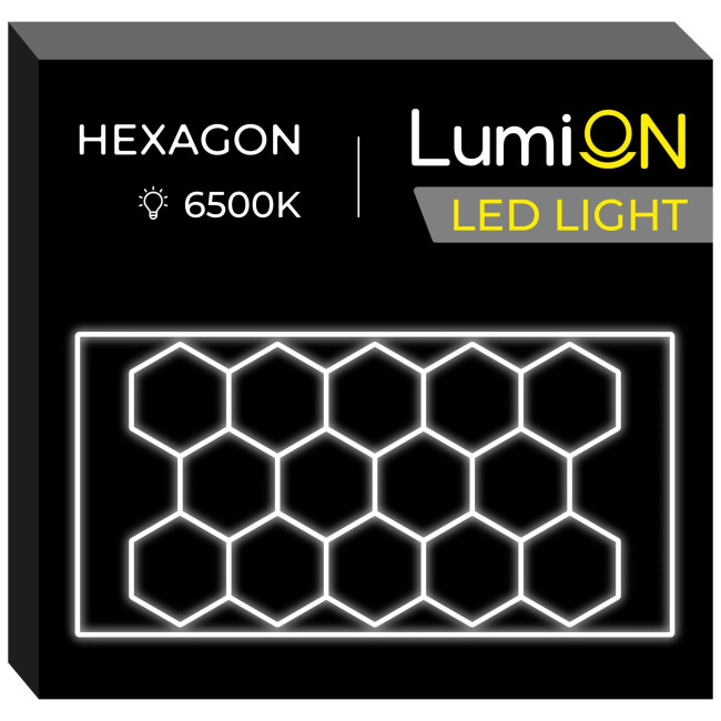 Светильник светодиодный шестиугольный LumiOn L0-1, 531 x 291 см