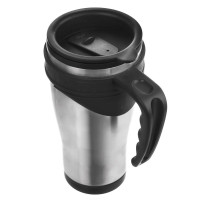 Термокружка Orion с ручкой 450 мл, серебряная