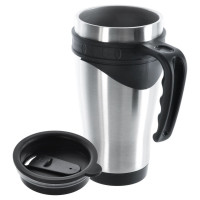 Термокружка Orion с ручкой 450 мл, серебряная