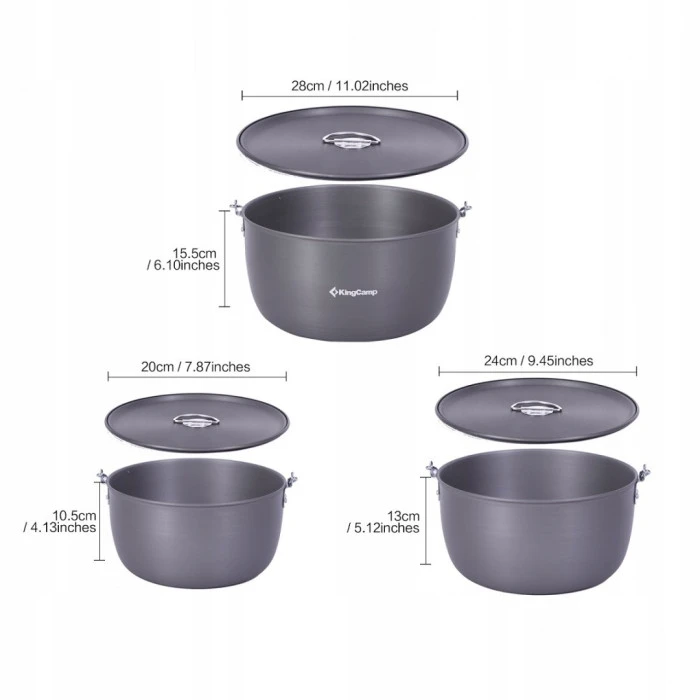 Туристическая посуда KING CAMP Climber IV