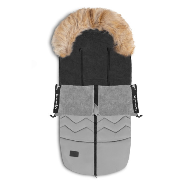 Детский спальный мешок Lionelo FRODE Grey Dove