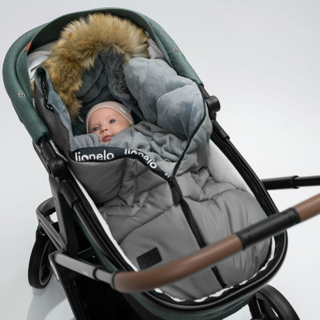 Детский спальный мешок Lionelo FRODE Grey Dove