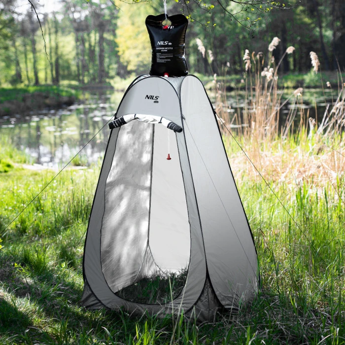 Палатка санитарная NC1706 NILS CAMP 120 х 120 х 190 см, серая