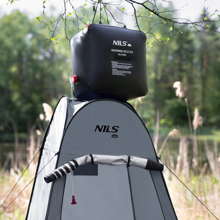 Палатка санитарная NC1706 NILS CAMP 120 х 120 х 190 см, серая