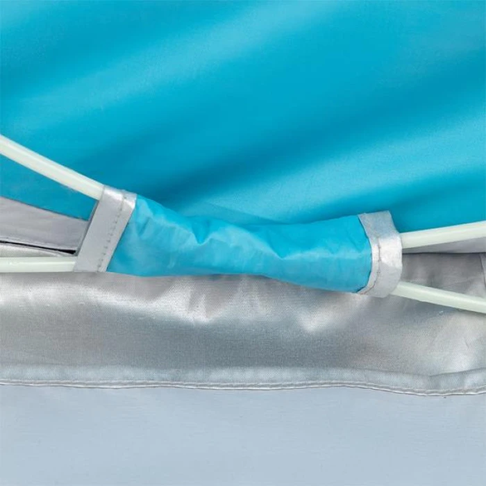 Пляжная палатка NILS CAMP POP UP NC3173 серо-голубая