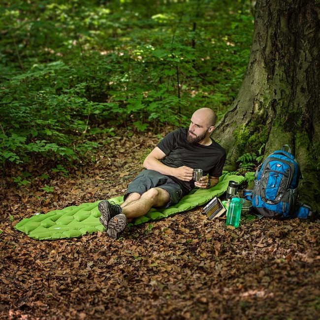 Килимок туристичний NILS CAMP NC4005, 193 х 56 х 5,5 см, зелений