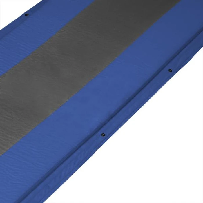 Самонадувающийся коврик с подушкой NILS CAMP NC4349, 193 х 58 х 3 см, серо-синий