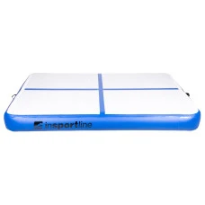Надувной коврик inSPORTline Air-impact 200x150 см, бело-синий