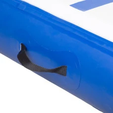 Надувной коврик inSPORTline Air-impact 200x150 см, бело-синий