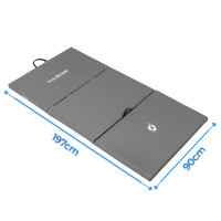 Мат гимнастический THUNDER MG-03, 197 х 90 х 5 см, серый