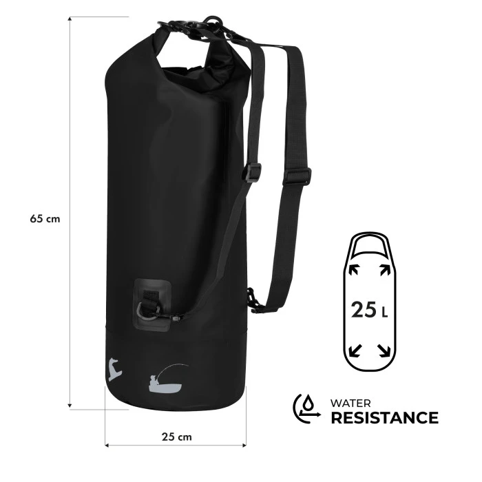 Герморюкзак NILS CAMP NC17108 25 л черный