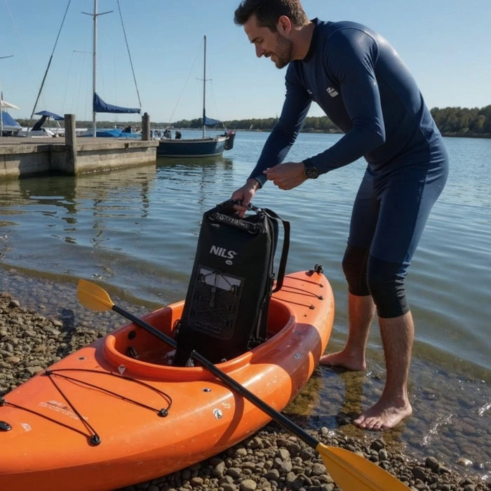 Герморюкзак NILS CAMP NC17108 25 л черный