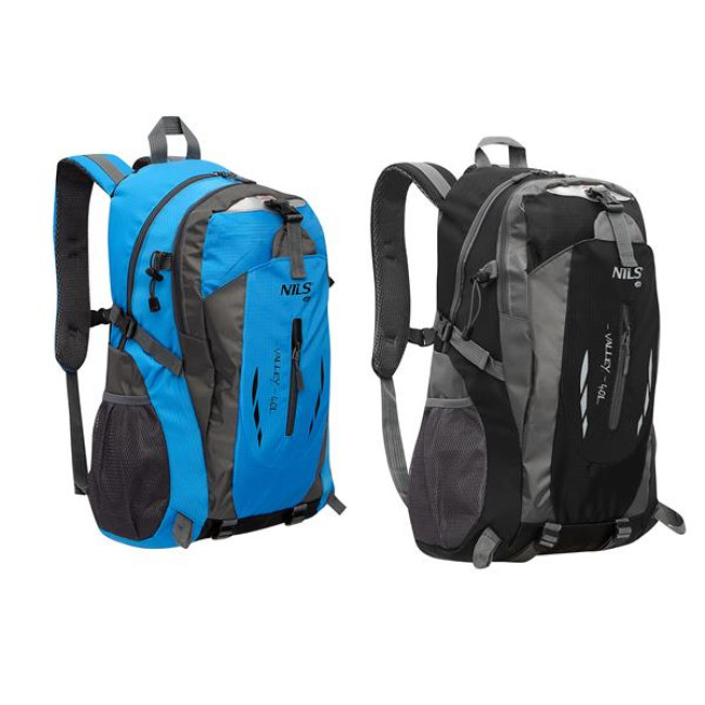 Туристичний рюкзак 40л NILS CAMP VALLEY NC1749 чорний