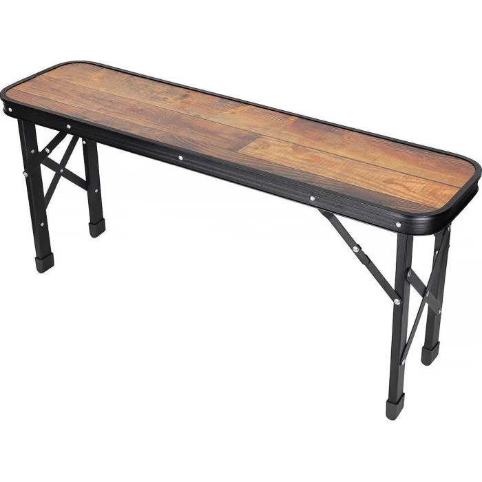 Стол кемпинговый раскладной Enero 90x60x70 см и 2 лавки 87x23x39 см дерево