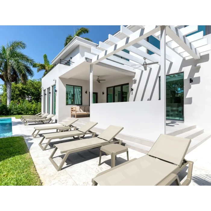 Шезлонг Siesta Rio, бежевый