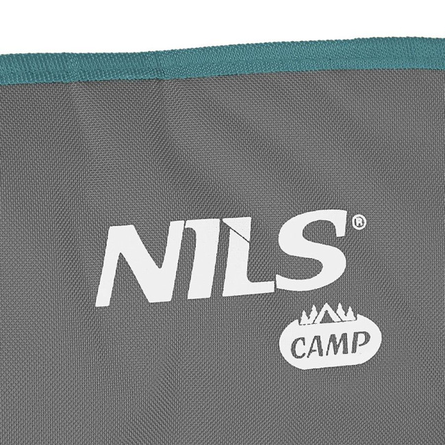 Крісло для кемпінгу NILS CAMP NC3079, сіро-зелене