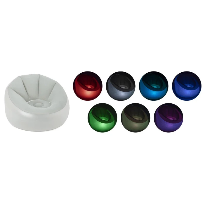 Крісло надувне LED Bestway 75086 102 х 97 х 71 см