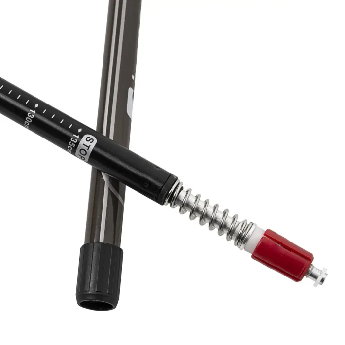 Трекинговые палки inSPORTline Treking - черно-коричневые