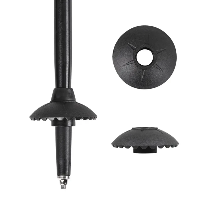 Трекинговые палки inSPORTline Treking - черно-коричневые