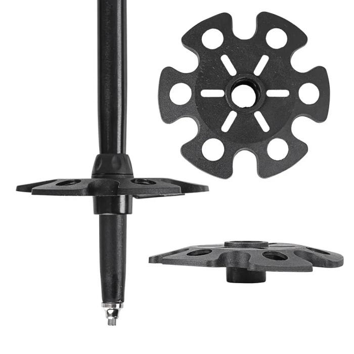 Трекинговые палки inSPORTline Treking - черно-коричневые