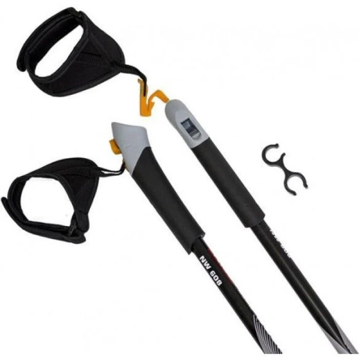 Трекинговые палки NW608 NILS - черные