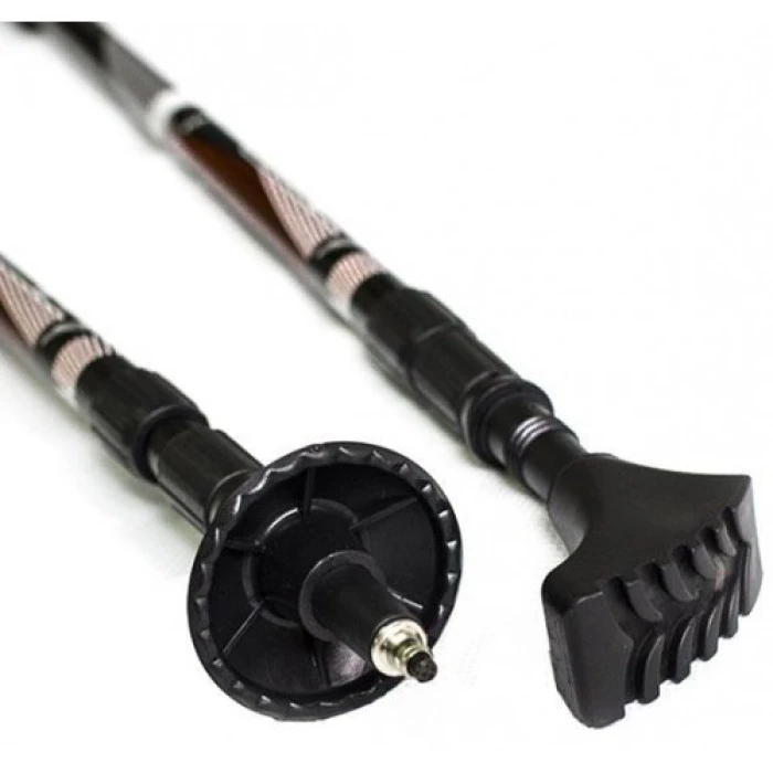 Трекинговые палки NW608 NILS - черные