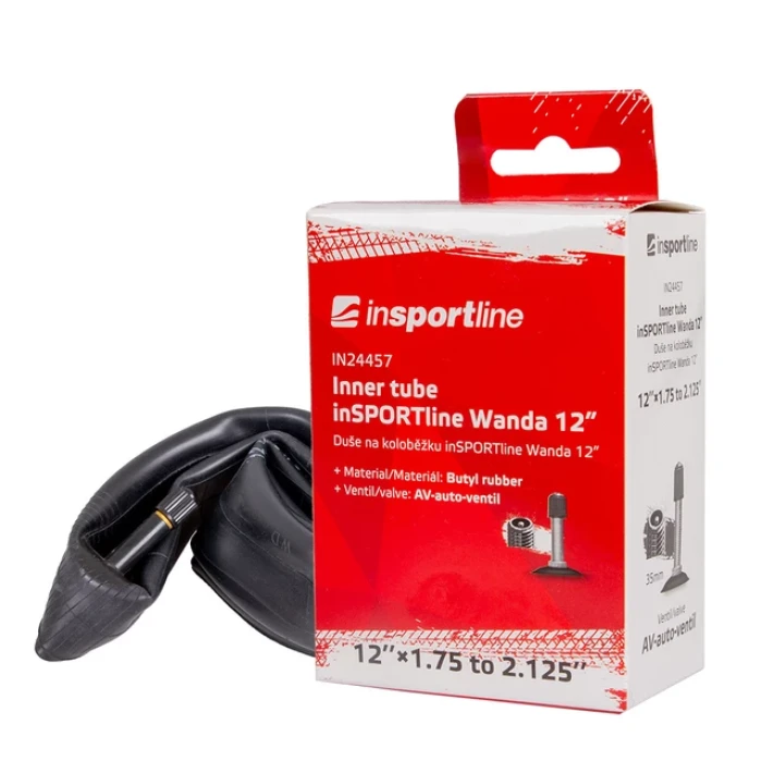 Камера для электросамоката inSPORTline Wanda 12" x 1.75-2.125" (47/62-203) AV