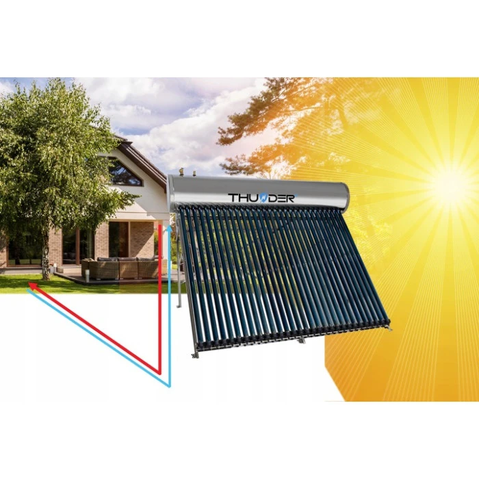 Напорный коллектор с баком-300л-THUNDER