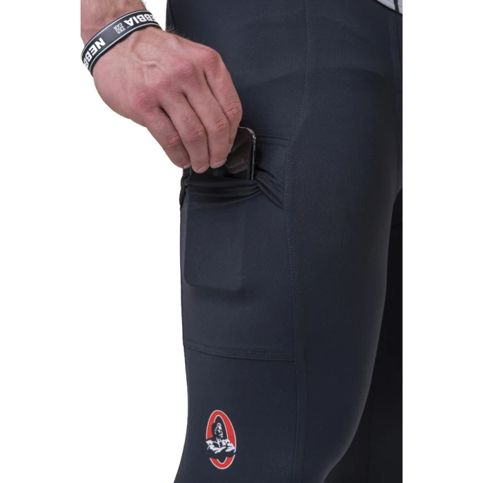 Чоловічі легінси Nebbia Legend of Today 188 - чорний/XXL